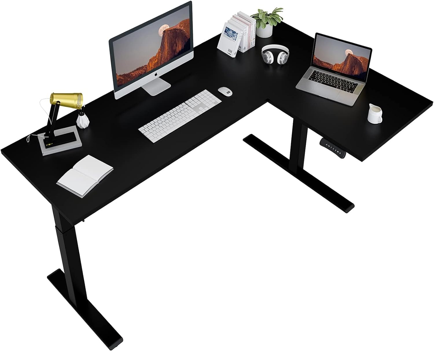 L desk