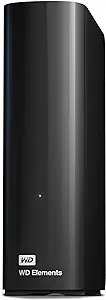 Western Digital 20TB Elements Desktop External Hard Drive