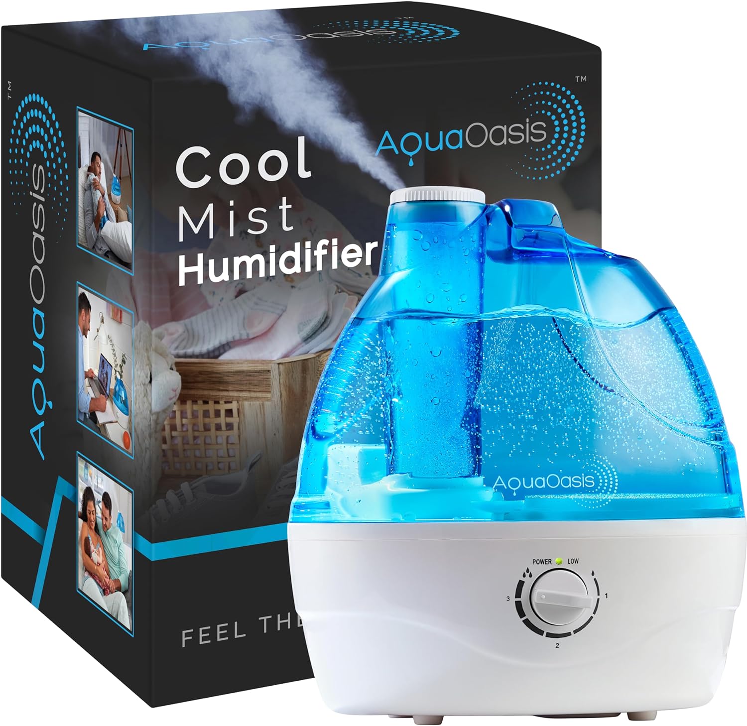 AquaOasis™ Cool Mist Humidifier