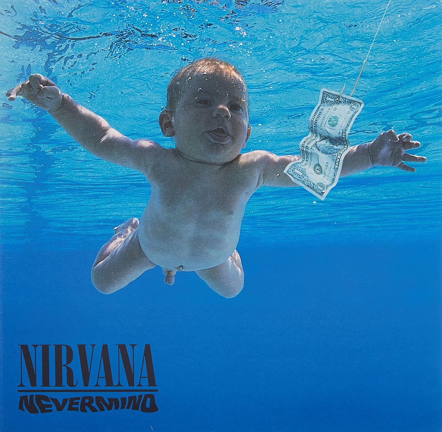 Nirvana Nevermind LP record