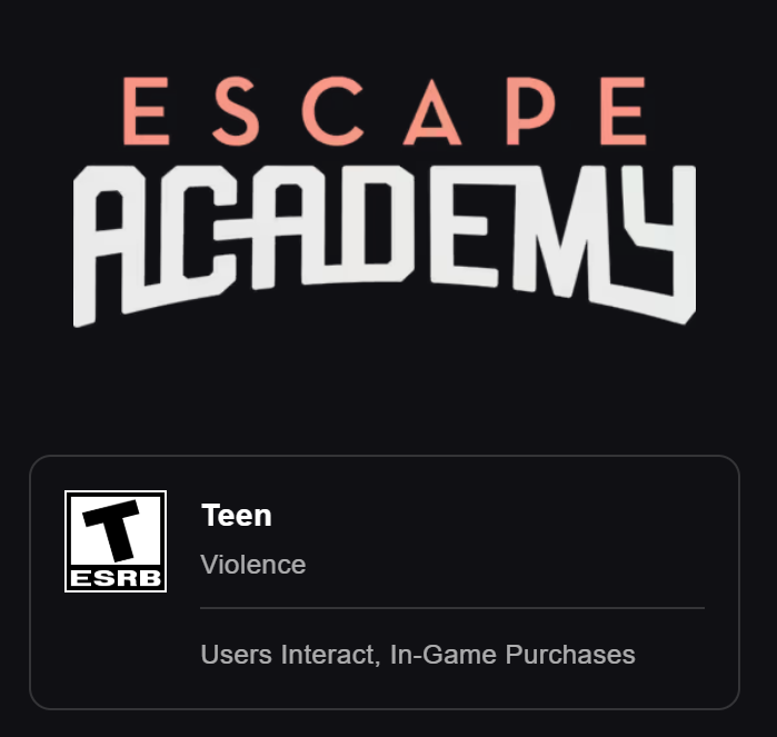 Escape academy - PC Game